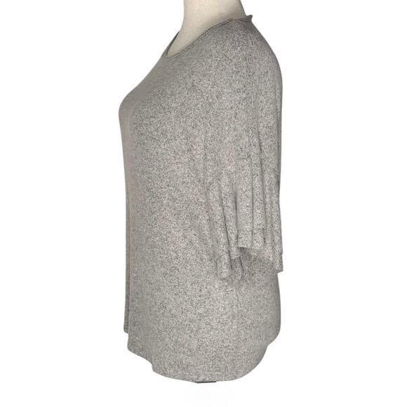 NWT - Nouvida Bell Ruffle Short Sleeve Lightweight Sweater, Women’s Large - Picture 4 of 6